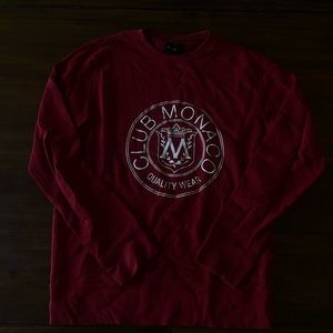 Club Monaco Logo Sweatshirt - Size Small